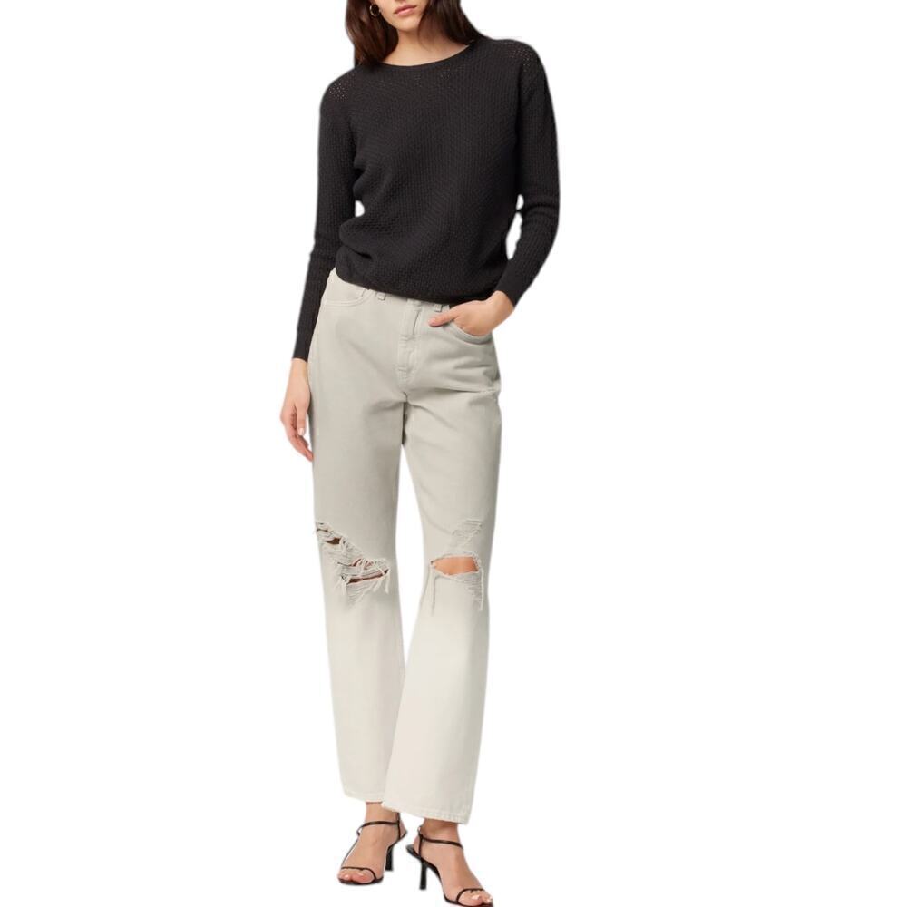 New Women’s Hudson Jade High-Rise Straight Loose Fit Jean Size 34